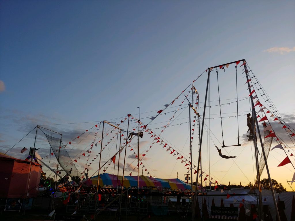 Perephone Ringgenberg - Trapeze at the Fair
